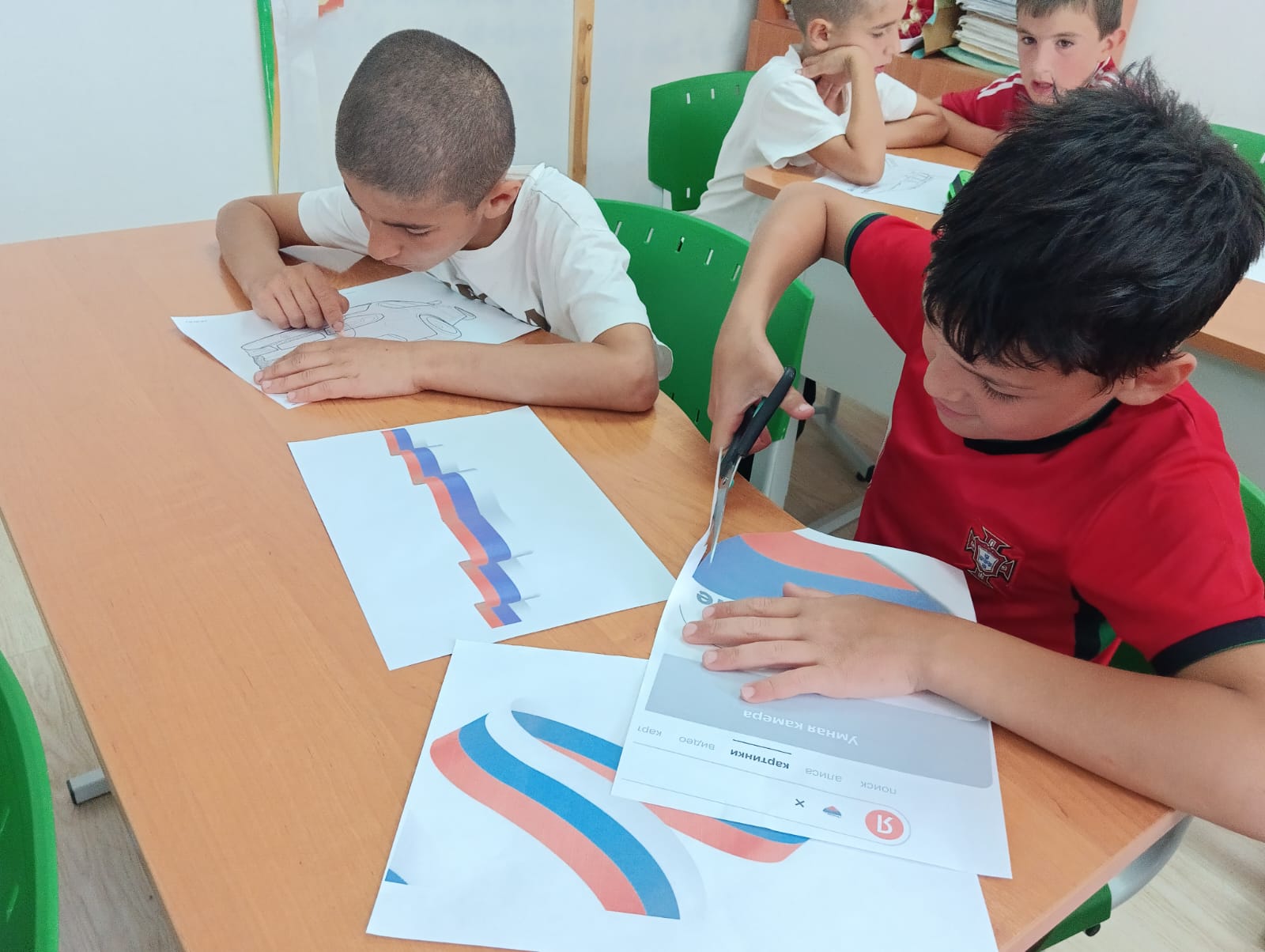 Мероприятие посвящённое ко дню России.